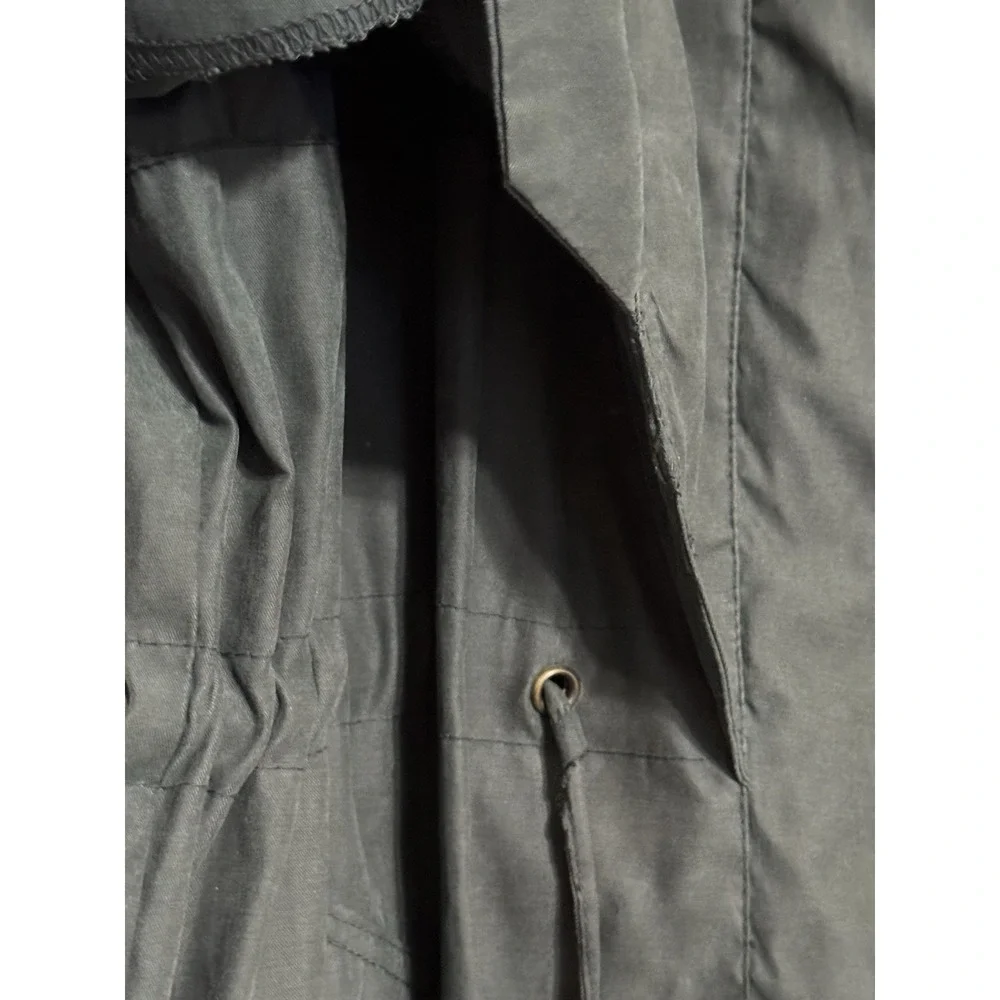 Y2K‎ Vintage Outbrook Womens Green Chore Coat L Full Zip & Button Vented